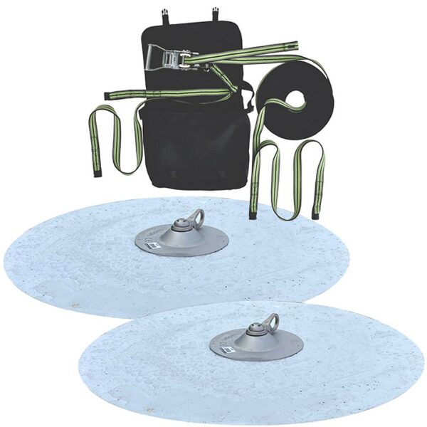 Faldsikringssæt til service af solceller